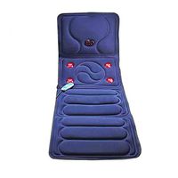 AMDZHWLV Mattress, Massage, Body Massage, Heated Massager, Multi-Function Home Infrared Physiotherapy pad, Foldable Electric Health Massage Blanket (Size: 165 60cm),Blue,A