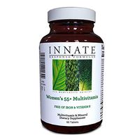 INNATE Response Formulas, Women’s 55+ Multivitamin, Daily Vitamin, Non-GMO, 60 Tablets (30 Servings)