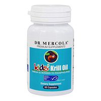 Dr. Mercola Kids Krill Oil Capsules, 60 Count