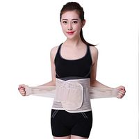 Orthopedic Belt Back Pain Relief Posture Corrector Lumbar Support Steel Plate Lower Waist Brace,XXL