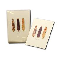 Earth Sky + Water - Native Corn Notecard Set - 8 Blank Cards with Envelopes