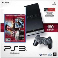 Sony Playstation 3 Slim (160 Gb) Black