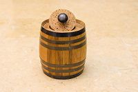 Engraved Cigar Barrel Humidor (Small)