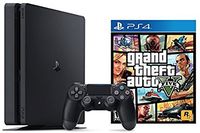 PlayStation 4 Slim 1TB Console Grand Theft Auto V Bundle ( 2 - Items )