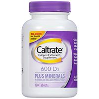 Caltrate Bone Health Advanced 2in1 Dual Action Minerals, 120 Tablets