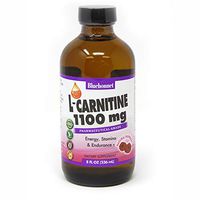 Bluebonnet Liquid L-Carnitine 1100 mg, Raspberry, 8 Fluid Ounce