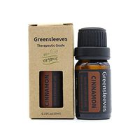 GREENSLEEVES Cinnamon Essential Oil 100% Pure Organic Therapeutic Grade Aromatherapy Diffuser Oils 10ml