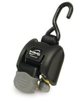 BoatBuckle G2 Retractable Transom Tie-Down (Black), 1 Pair