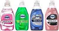 Dawn Mini-Size 4-Pack Aroma Sampler. Dawn Ultra Sampler 4-Pack of 7 oz Bottles of Apple Blossom, Platinum Refreshing Rain, Fuji Cherry and Pomegranate Splash (28 Fl Oz Total)