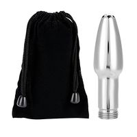 Fdit Aluminum Enema Shower Head Anal and Colonic Douche System Cleaner for Male/Female Apply
