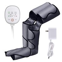 Leg Air Massager For Circulation Sequential Compression Wraps, Foot And Calf Massage With Handheld Controller, Massage Boots Machine, Foot Massager Leg Wraps, Thigh And Calf Massager With Knee Heating