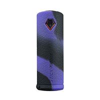DSC-Mart Texture Case for Smok Stick V9 Max Pen, Anti-Slip Silicone Skin Cover Sleeve Wrap Gel (Blackpurple)