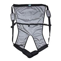 Ozzptuu One-Person Double Layer Patient Lift Sling Transfer Belt for Carrying Up and Down Stairs (Small, Gray)