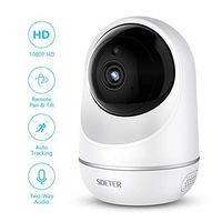 SDETER Wifi Camera, Wireless 1080P Home Security Surveillance IP Camera for Baby/Elder/ Pet/Nanny Monitor, Auto-Cruise, Pan/Tilt, Two-Way Audio & Night Vision