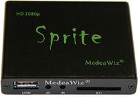 MedeaWiz DV-S1 Sprite Looping HD Media Player - Seamless Audio Video Auto Repeater 1080p 60Hz HDMI, NTSC, PAL Output Trigger and Serial Control