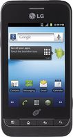 NET10 LG Optimus Net No-Contract Touchscreen Prepaid Cell Phone