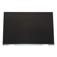 NBPCLCD 15.6" FHD 1080P 30Pins LED LCD Display Touch Screen Assembly w/Digitizer Control Board Silver Bezel Replacement for HP Envy X360 15M-CP 15M-CP0011DX 15M-CP0012DX L23792-001