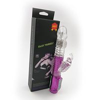 Water-Proof USB Charging Design Strong 12 Vibrating Thrusting Modes Massager with a Small Bag, Cordless Waterproof Massaging Wand for Body Muscle for Sport