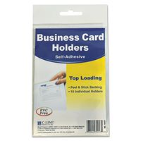 CLI70257 - C-Line 70257 Top Load Business Card Holder by C-Line