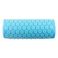 Acupressure Massager Mat Relaxation Relief Stress Tension Body Yoga Mat Relieve Body Stress Pain Spike Cushion Mat with Pillow,White