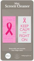 Mini Screen Cleaner - Pink Ribbon
