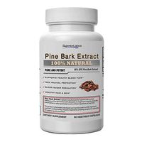 Superior Labs – 100% Natural Pine Bark Extract – 200mg, 95% OPC – 90 Vegetable Capsules – Supports Healthy Blood Flow – Blood Sugar Regulation – Promotes Healthy Hair & Skin – Free Radical Protection