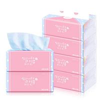 Facial Tissue Household Daily Soft & Comfort Paper Towels,3-Ply 300 Sheets per Packs (1200 Sheets Total) (4 Packet)