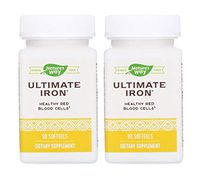 Nature's Way Ultimate Iron Healthy Red Blood Cells (90 Softgels) Pack of 2