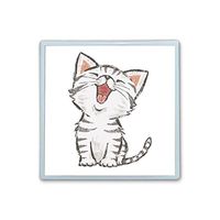 XIANN Care Contact Lens Box Holder Container Case Storage Eyecare Kit - Happy Cat