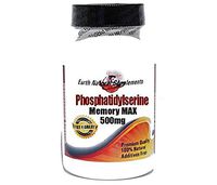Phosphatidylserine Memory MAX 500mg * 100 Caps 100% Natural - by EarhNaturalSupplements