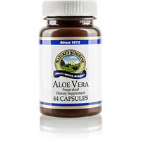Nature's Sunshine Aloe Vera Freeze Dried 64 Capsules