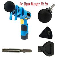 COPYLOVE Professional Jigsaw Massage Adapter Bits, Jigsaw Massage Adapter and Bits Percussion Massage Set Quickly Relieve Muscle Pain (Not Include Massage Gun)