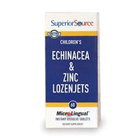 Superior Source Child Formula Echinacea and Zinc Lozenjets Nutritional Supplements, 60 Count