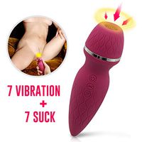 9 Vibrantion Mode Intelligent Powerful Tongue Suck & Vibration Nipple Sucker Adult Toys for Woman Cl?toris G%spót Su%cking Woman USB Rechargeable Waterproof