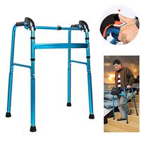 XIAOXIAO Forearm Walker, Foldable Walking Frame for The Elderly, Suitable for Lower Limb Rehabilitation Training, The Maximum Load is 100 Kg