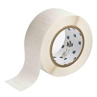 Brady THT-53-424-3, 30240 0.5" x 2" White Paper Label, 8 Rolls of 3000 pcs