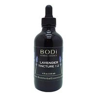 BODi : LAVENDER FLOWER Tincture 1:2 Highest Concentration - Amazing Skin Rejuveneator (4 oz)
