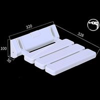 Shower seat,Folding seats Wall stool Wall chair Wall mount Changing shoes Old people Persons-J