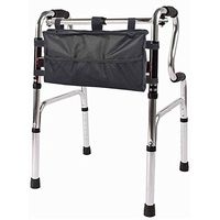 YTPB Walker Accessory Basket - Provides Hands Free Storage Pouch for Folding Walkers - Padded Rear Multi - Pocket - Large Capacity Accessory Carry Pouch