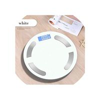 Digital Bathroom Body Weight Floor Bluetooth Fat Household Human Weighting mi Fat Percentage 180kg,White