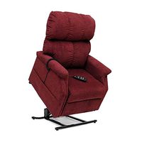 Chaise Lounger Zero-Gravity Position Lift Chair Color: Black Cherry
