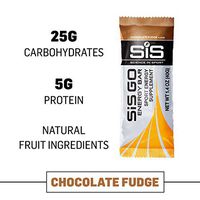Science in Sport Go Energy Bar, Chocolate Fudge, 40 Gram Bars (20 Count)
