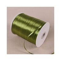 Satin Ribbons 22 Meters/Lots DIY Handmade Crafts Supplies Party Decoration Gift Box Wrapping White Ribbons,Amy Green