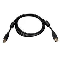 TRIPP LITE 3FT A/B M/M USB2.0 GOLD DEVICE CABL FERRITE CHOKES / U023-003 /
