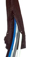 Electriduct 2.5" Zipper Sleeve Braided Wrap - 5 Feet - Black