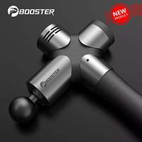 Booster PRO 3 Professional Percussion Massage Gun - Handheld Deep Tissue Body Massager for Sore Muscle - Ultra Quiet Powerful High-Intensity Vibration Device for Athletes - Portable Fascia Wave Gun