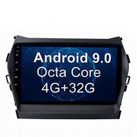 SYGAV Car Radio for 2013-2017 Hyundai Santa fe Stereo GPS Navigation 9 Inch Touch Screen Android 9.0 Head Unit