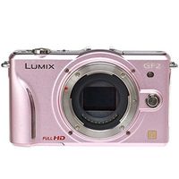 Panasonic Lumix DMC-GF2 Digital Micro Four Thirds Camera Body (International Model No Warranty) (Pink)