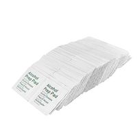 CANAGROW Disposable Alcohol Prep Pads Wet Wipes Disinfection Cotton Wipe Pad for Home Travel Outdoor First Aid Wound Cleaning Sterilization (100pcs)