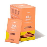 Aqua+ Probiotics by More Labs: ORS Electrolyte Hydration Mix - Digestive Health and Nutrient Metabolism - Strawberry Lemonade Flavor - Non GMO - No Artificial Flavors (30-Pack)